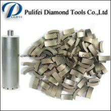 V Top Drill Bit Diamond Segment for Hand Driller for Concrete Floor Wall Drilling